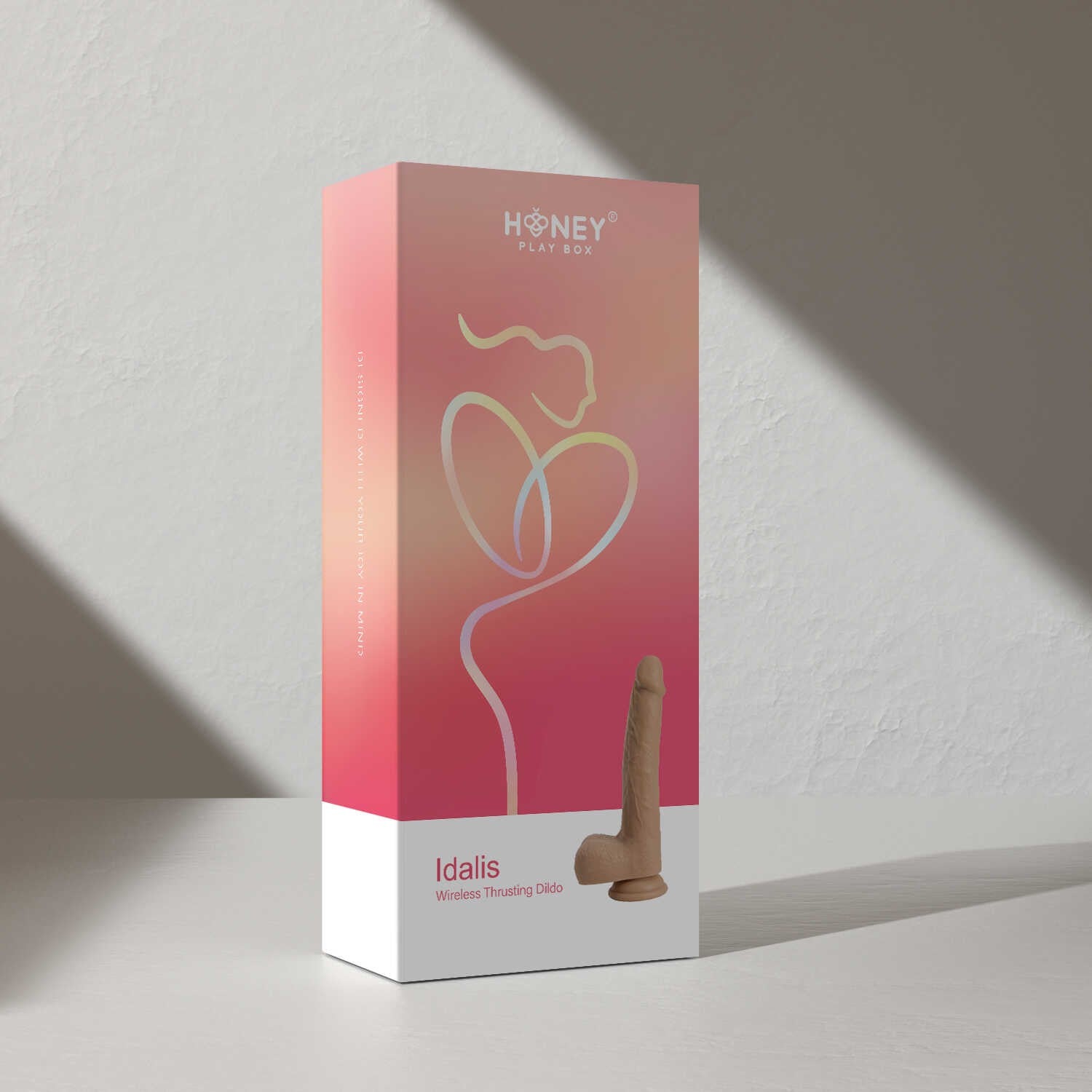 Idalis - Gode vibrant avec va et vient 20.30 cm - Chair - Honey Play box - Dildo disponible chez LollyDoll, pas cher
