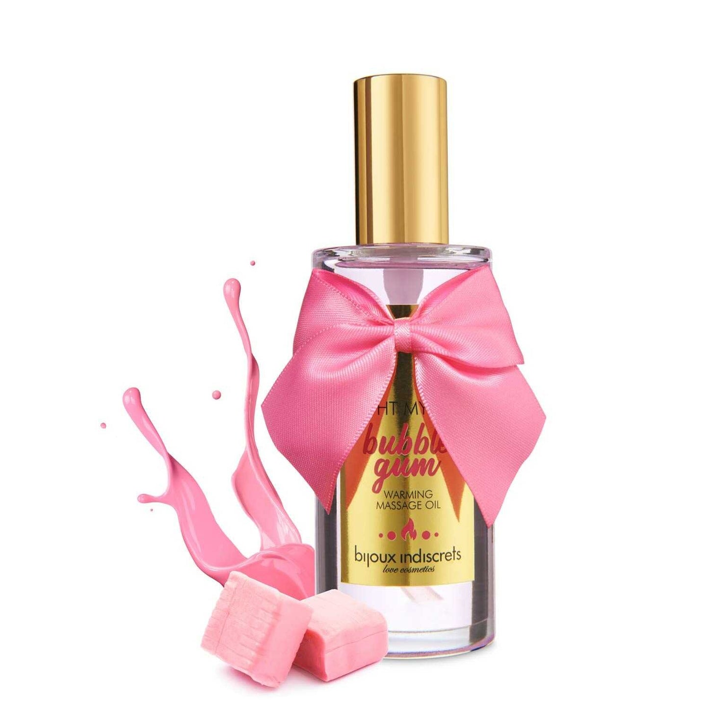 Light my fire Bubblegum huile de massage chauffante