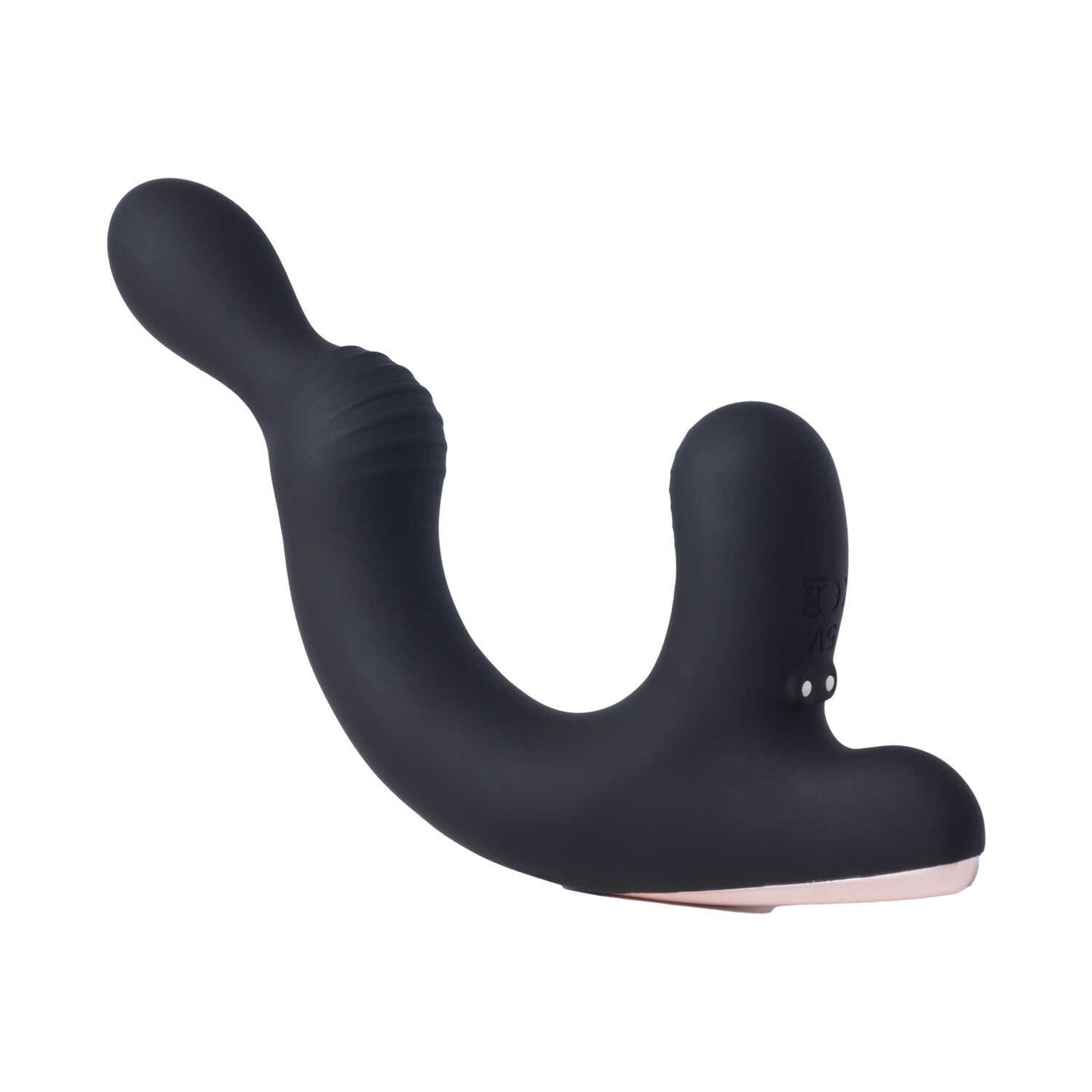 Rocky vibromasseur pour la prostate et le scrotum Noir