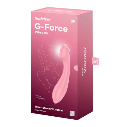 G-force vibromasseur expert point G - Rose - Satisfyer - Vibromasseur disponible chez LollyDoll, pas cher