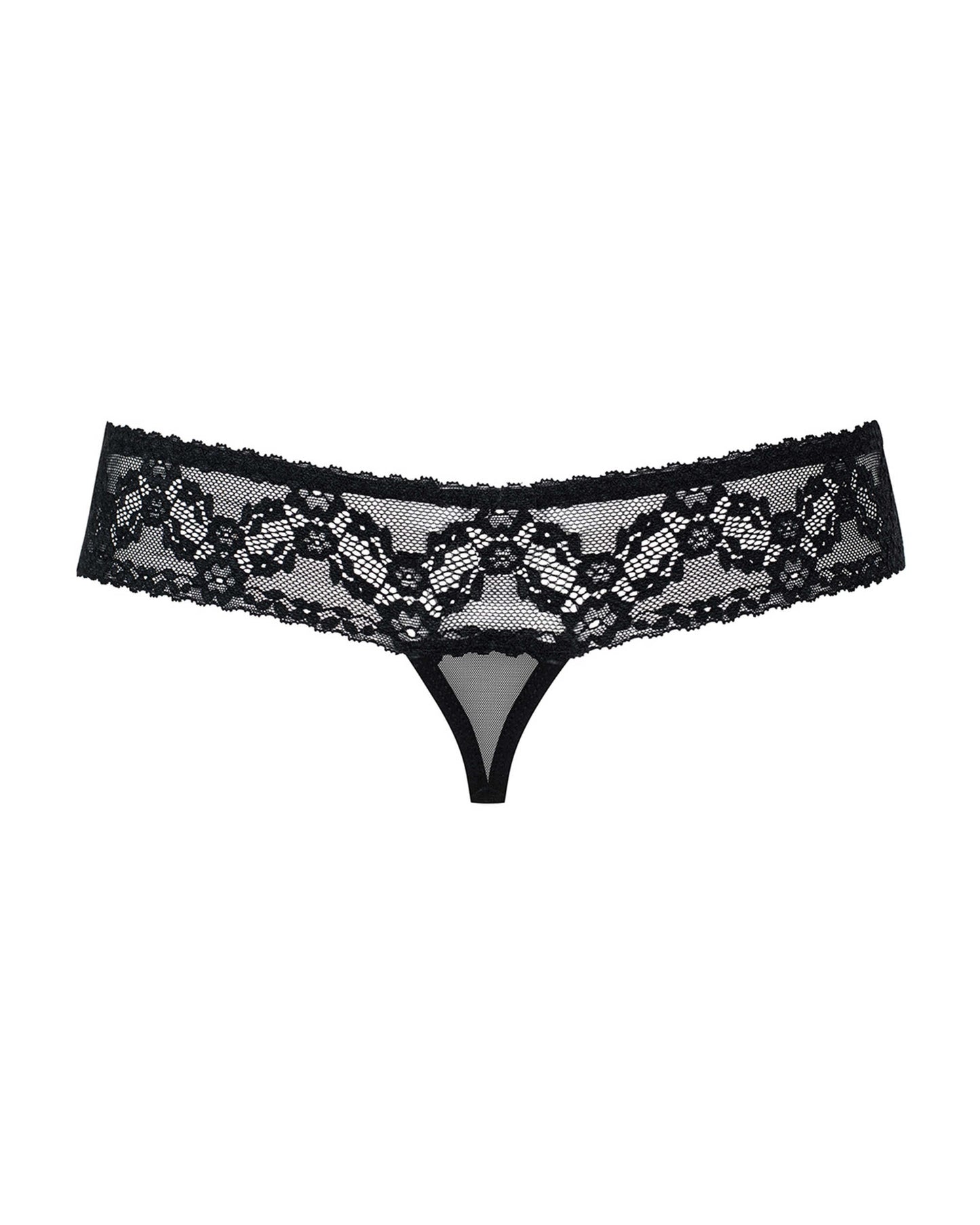 837-THC-1 String ouvert Noir
