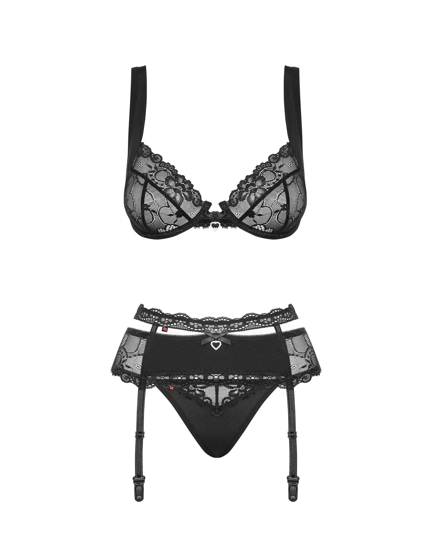 Heartina Ensemble 3 pcs Noir