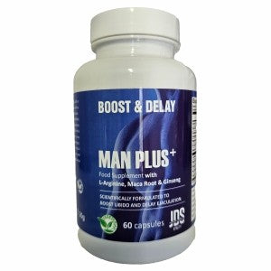 Man Plus Boost and Delay 60 gélules