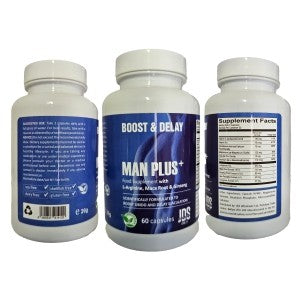 Man Plus Boost and Delay 60 gélules
