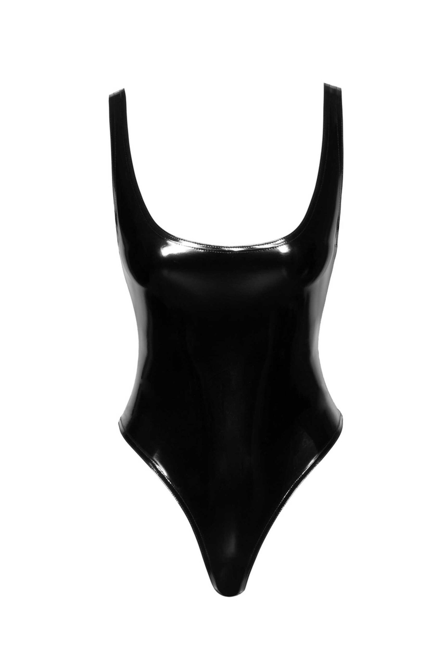 F245 PVC body avec ourlet inférieur échancré