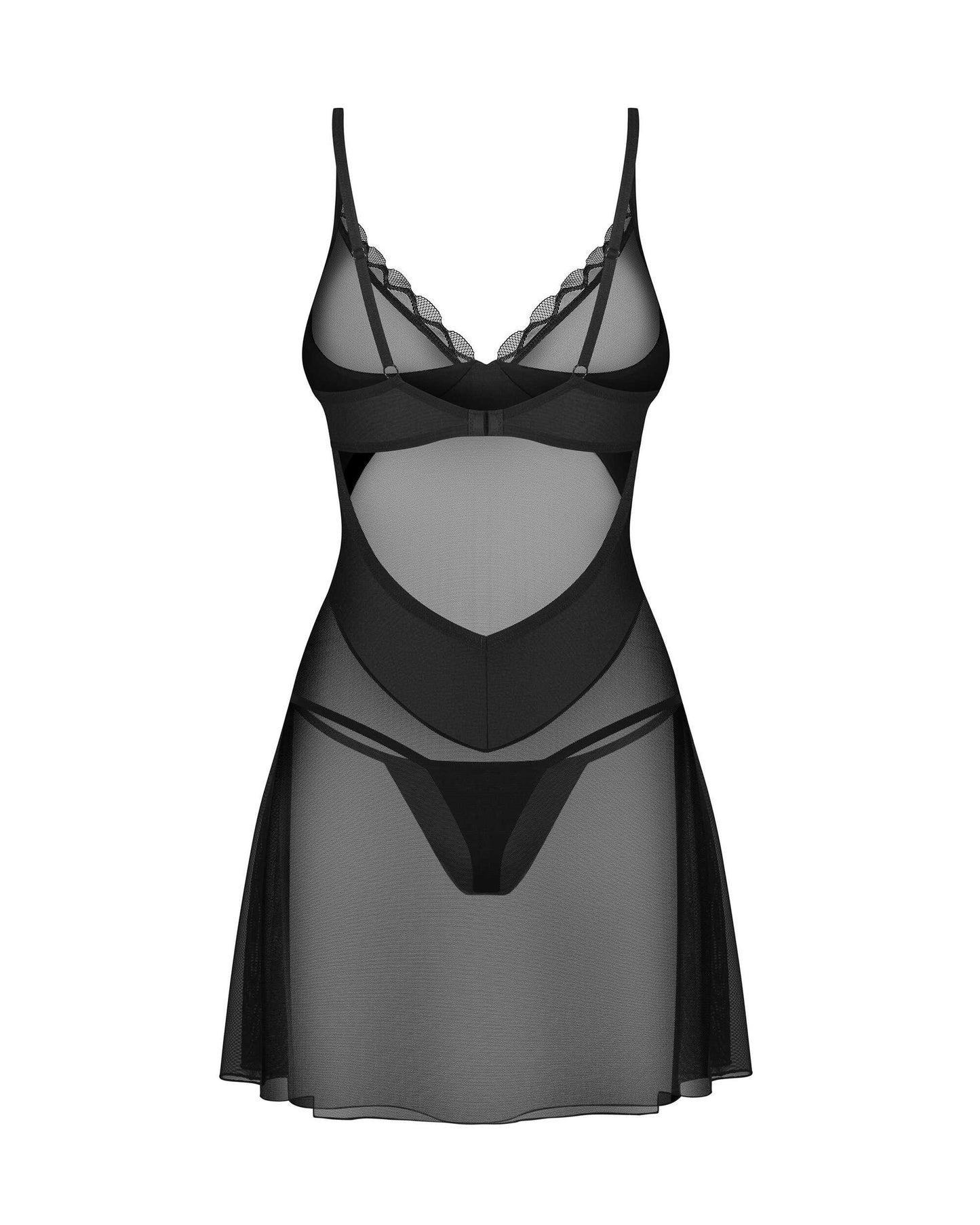 Stelisa nuisette et string Noirs