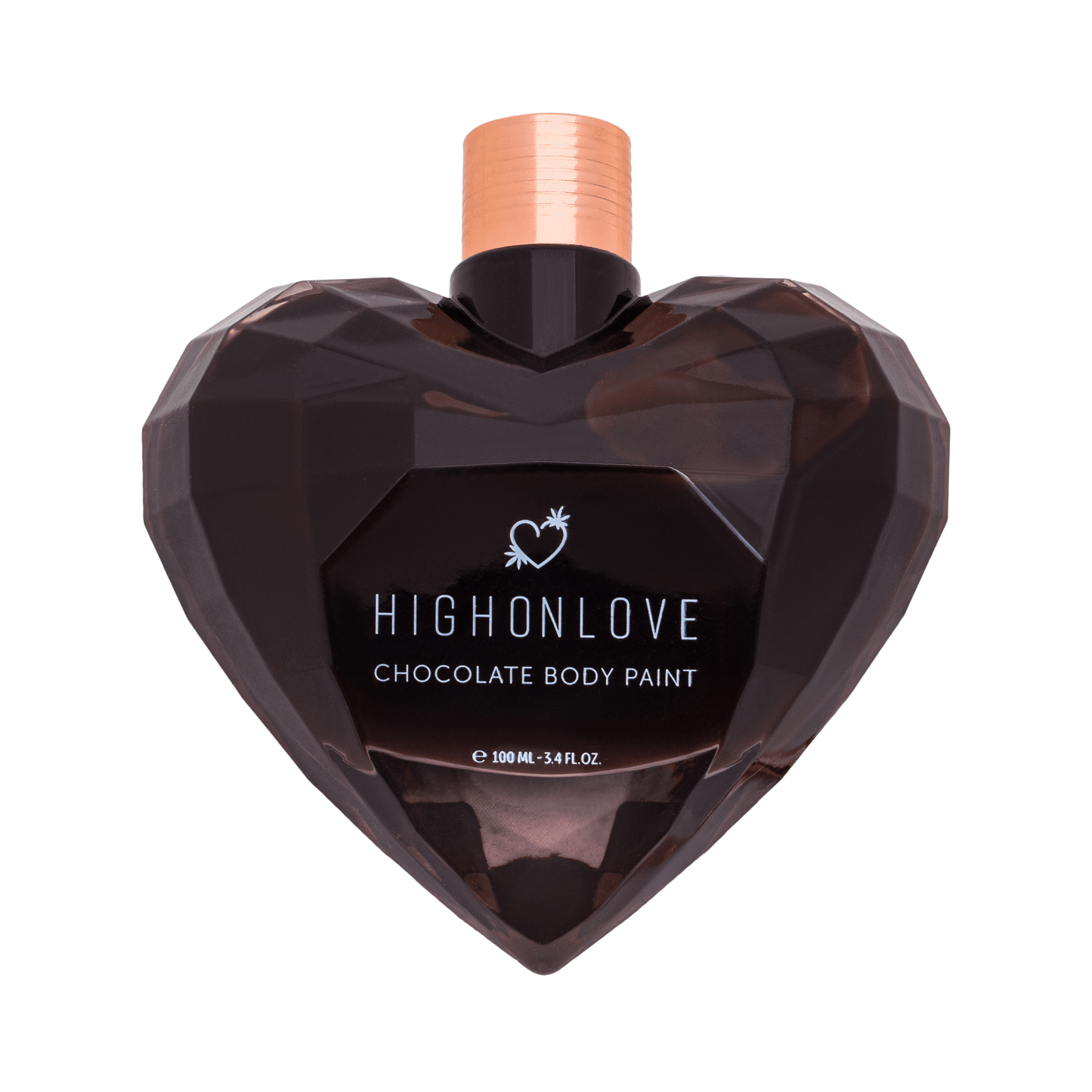 Peinture corporelle végétalienne au chocolat noir 100 ml