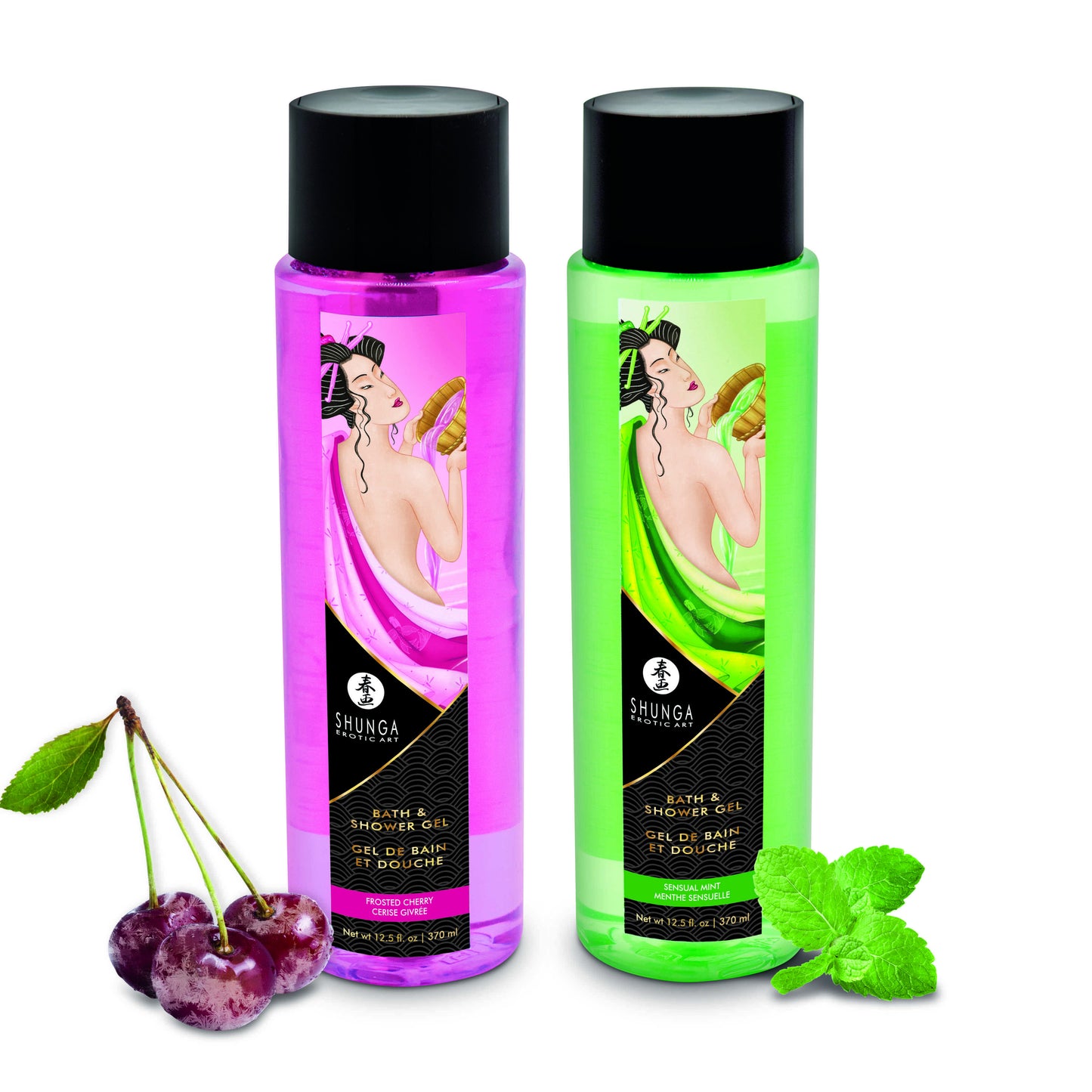 Gel de bain douche Menthe sensuelle 370 ml
