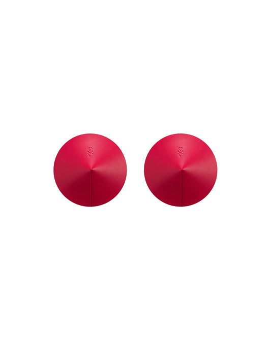 Sublimie paire de cache-tétons rouges PREMIUM