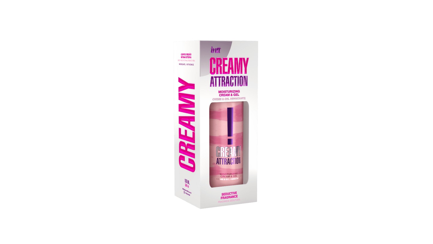Creamy attraction Seduction Crème et gel de massage embrassable parfum aphrodisiaque