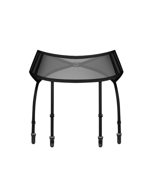 Aurorium porte-jarretelles noires