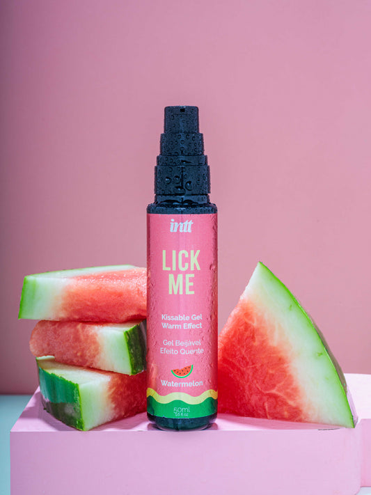 Lick me Pastèque Gel chauffant et embrassable