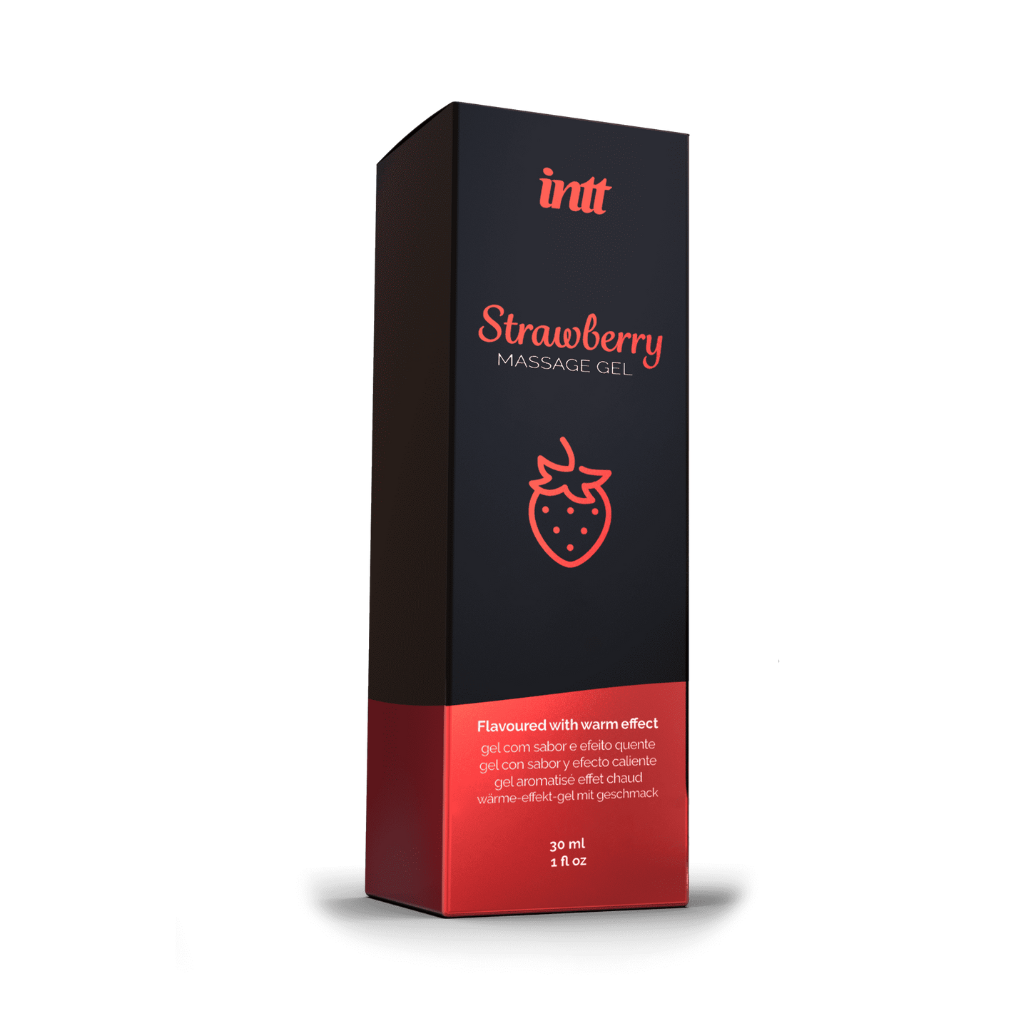Massage gel fraise Gel embrassable