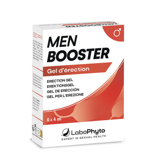 Gel d'érection MenBooster 6 dosettes