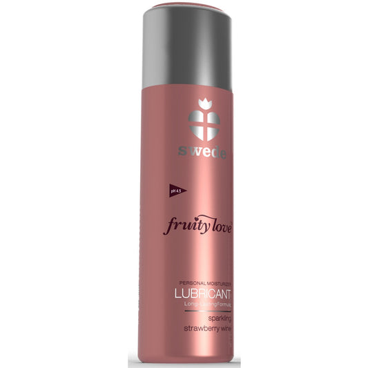 Lubrifiant Vin pétillant à la Fraise 100 ml