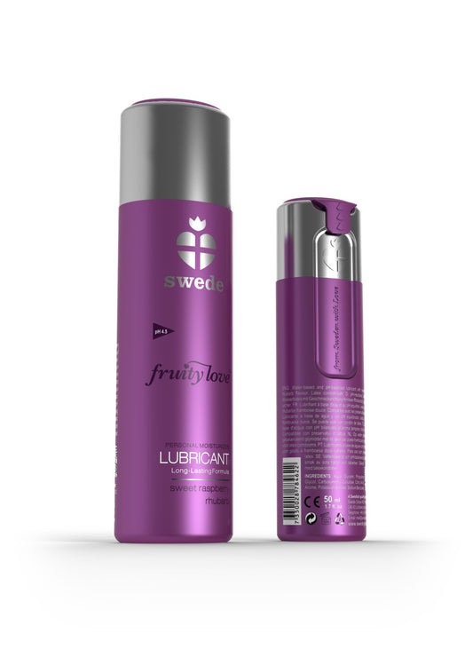 Lubrifiant Framboise Rhubarbe 100 ml