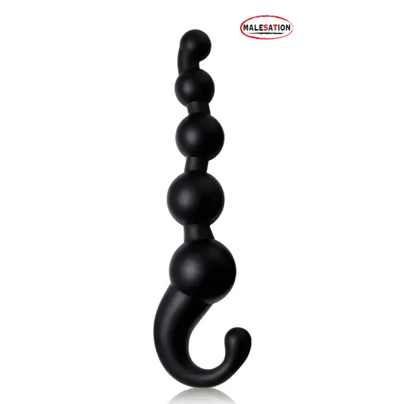 Chaine anale Bubble Hook Malesation avec bâton de plaisir. Accessoire de qualité pour des disponible chez LollyDoll