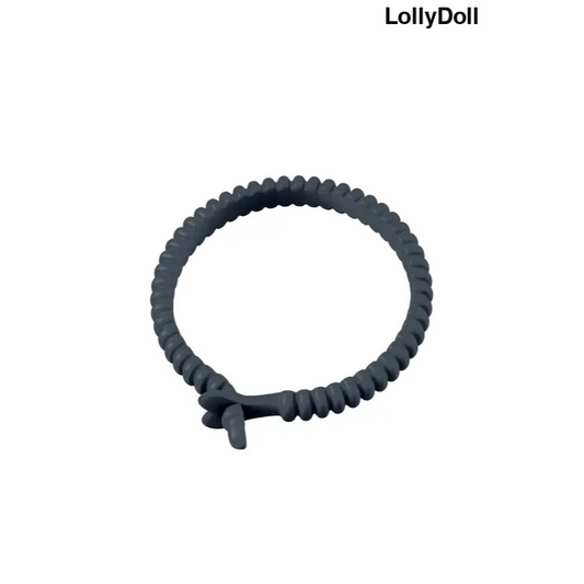 Cockring Dorcel Adjust Ring noir pour une stimulation intense. Idéal pour accompagner un gode disponible chez LollyDoll