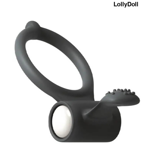 cockring vibrant dorcel power clit noir disponible chez LollyDoll