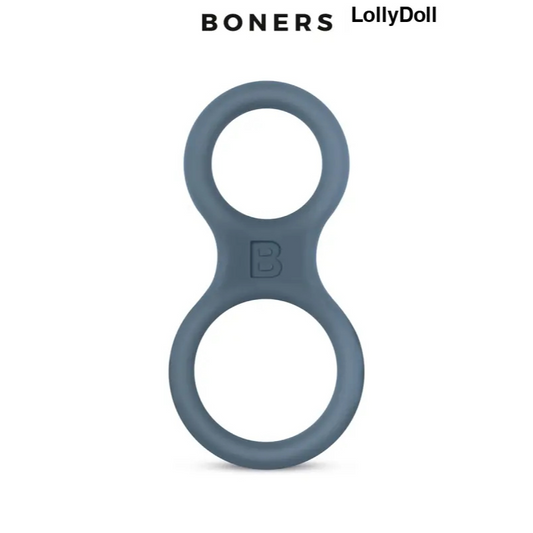 Cockring et ballring classique Boners, un sextoy pour homme incontournable. Idéal pour des jeux disponible chez LollyDoll