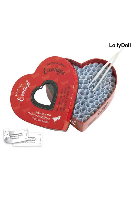 Jeu de société érotique pour couple disponible chez LollyDoll