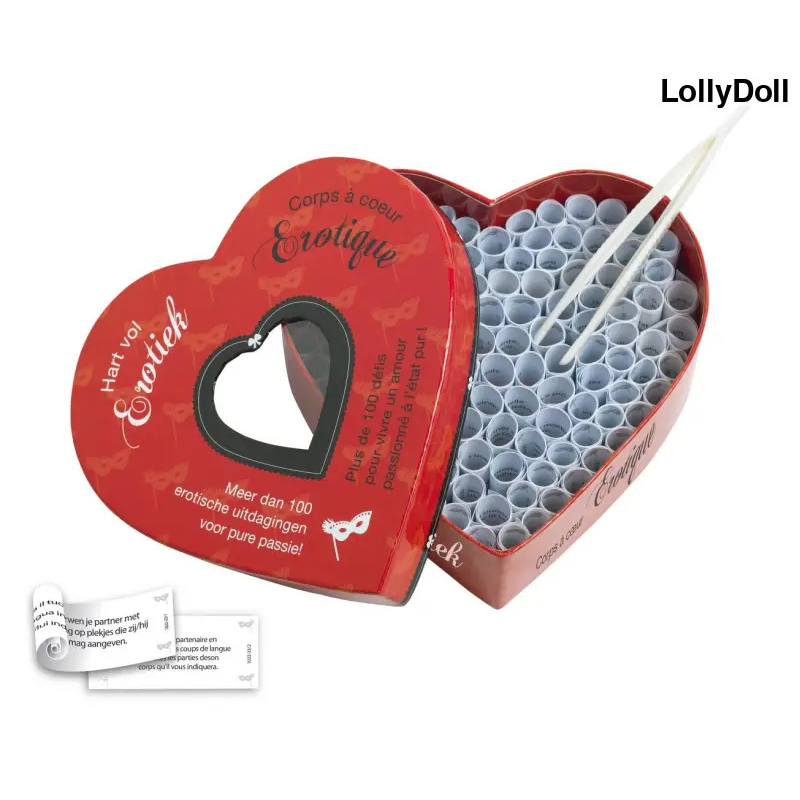 Jeu Corps à Coeur - ROMANTIQUE - Tease & Please