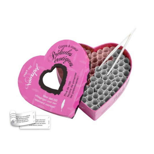 Jeu Corps à Coeur - ROMANTIQUE - Tease & Please pour adultes chez LollyDoll