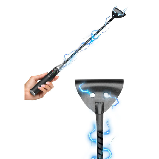 Cette cravache électro stimulation est équipée de deux modes de stimulation électrique, permettant d’adapter l’intensité selon les envies et le niveau d’expérience. Le contrôle manuel est volontairement simple, pour une utilisation fluide et rassurante.