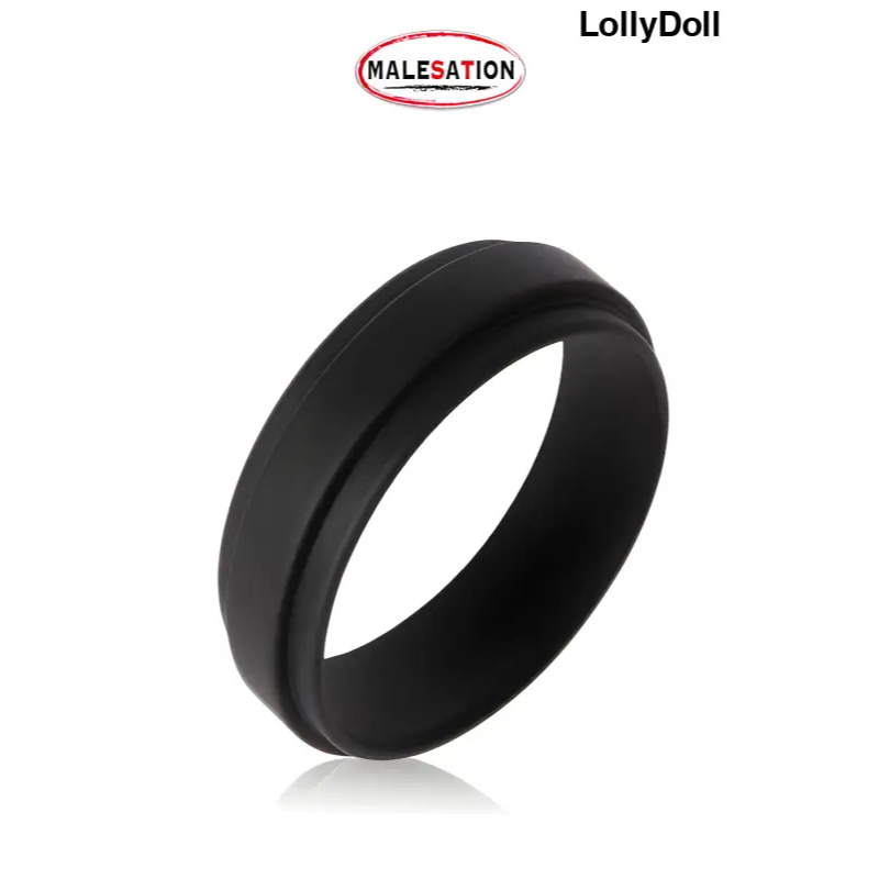 Cockring Power Ring 4 et 4,5 cm Malesation en silicone, double cockring avec gaine de plaisir. disponible chez LollyDoll