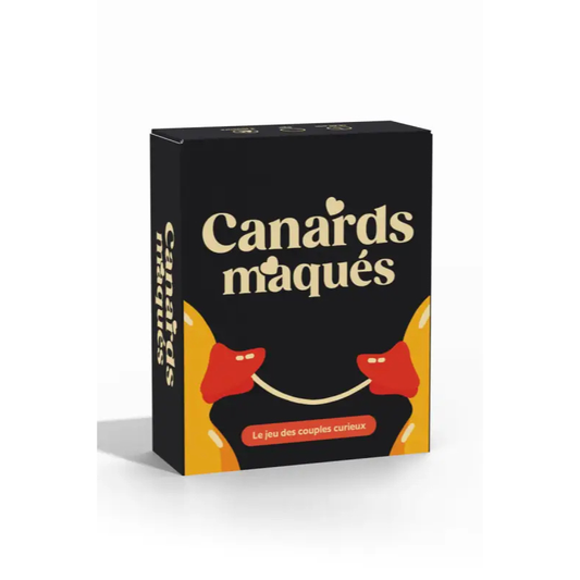 Canard Maqué : Le jeu de société interactif pour couples qui veulent tester leur complicité disponible chez LollyDoll