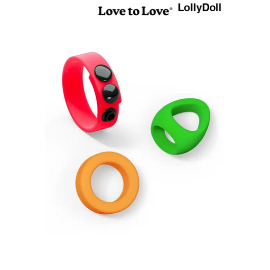 Cockring en silicone de tailles et couleurs différentes dispo sur LollyDoll