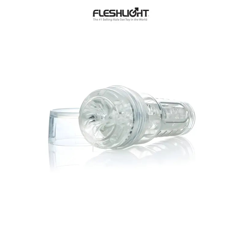 Masturbateur Fleshlight GO Transparent texturé pour homme pas cher sur LollyDoll