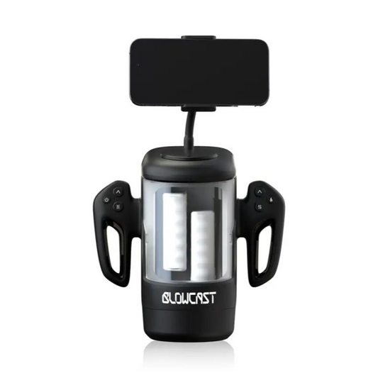 Masturbateur pour homme noir avec support flexible pour téléphone sur sur LollyDoll