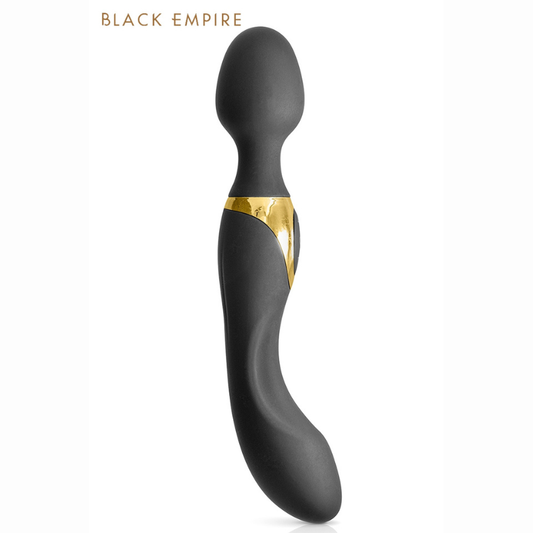 My Goddess Black Empire côté wand tête flexible clitoris massage 10 modes