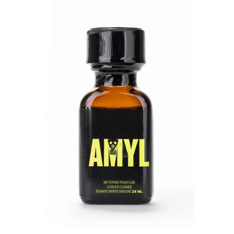 Poppers Amyl 24 ml est un arôme liquide pour adultes, conçu pour celles et ceux qui recherchent une diffusion plus longue et plus stable. Grâce à sa formule à base de nitrite d’amyle, il se distingue par une montée progressive et une tenue supérieure aux variantes plus volatiles.