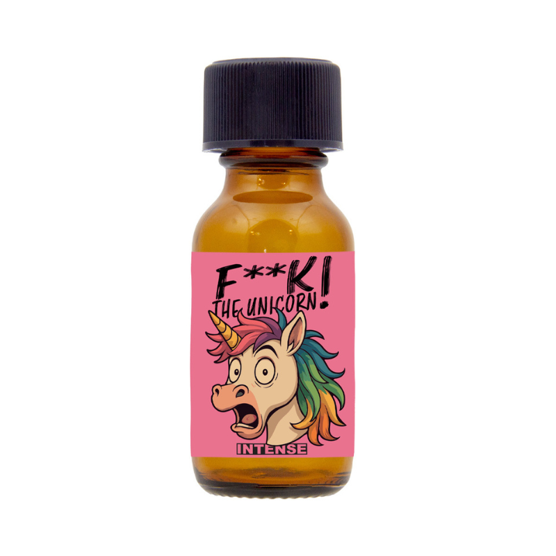 Le Poppers F**k the Unicorn Intense 25 ml rose est un arôme d’ambiance pour adultes conçu pour celles et ceux qui recherchent des sensations immédiates et marquées