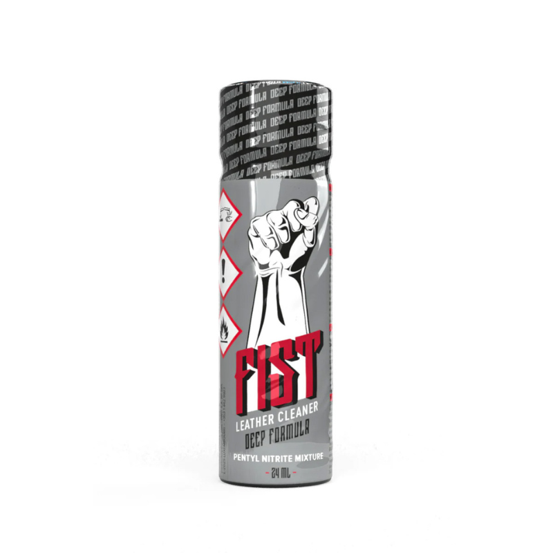 Le Poppers Fist Pentyl 24 ml est un arôme liquide pour adultes reconnu pour son effet rapide et intense. Élaboré à base de nitrite de pentyle
