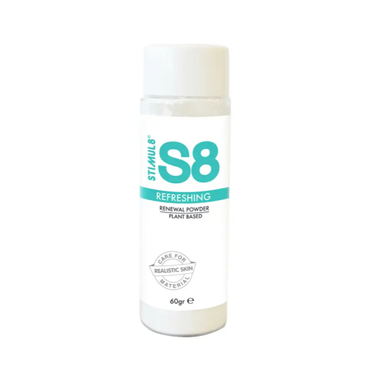 Une poudre régénérante spécialement formulée pour entretenir et prolonger la durée de vie de vos masturbateurs en matière réaliste. Si vous possédez un sextoy de type Realistic Skin, ce produit est indispensable pour restaurer sa texture et lui redonner toute sa douceur, dispo chez LollyDoll