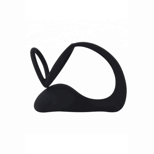 Stimulateur prostatique cockring silicone Gaston – détail double anneau pénien flexible silicone ABS