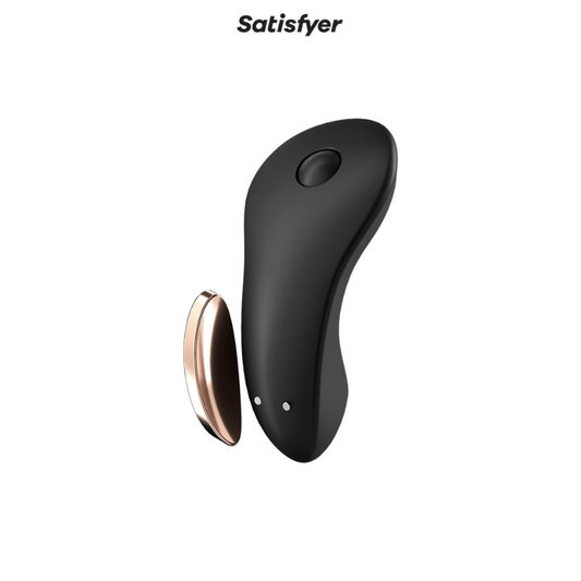 Stimulateur clitoridien connecté a mettre dans la culotte , possibilité de le controler par la telecommande ou l'application