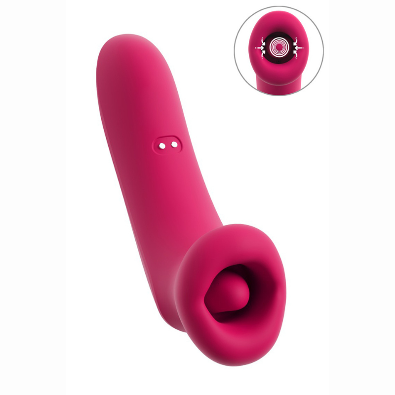 Vibro succion clitoris Oral Fun Sucking Mouth Tongue You2Toys LollyDoll