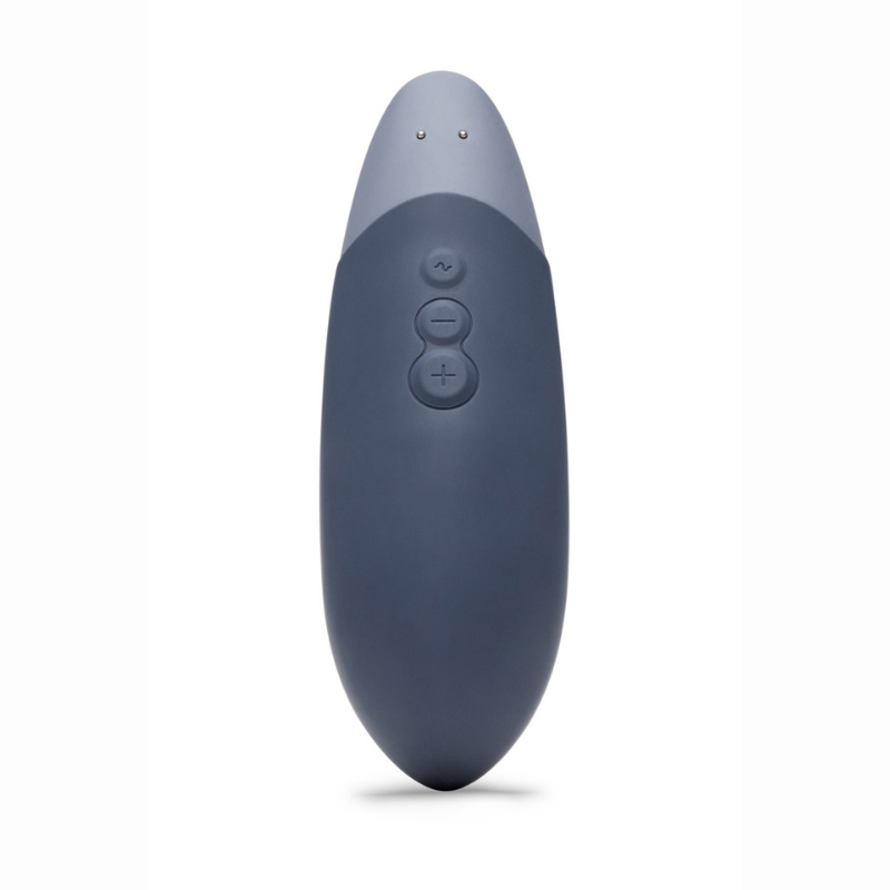 Vibromasseur Womanizer Vibe bleu recharge magnétique USB silencieux
