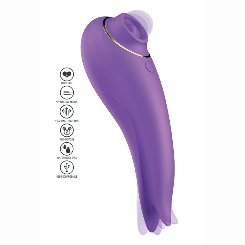 Xocoon SalsaTap Sensation embout tapotement breveté 9 modes clitoris