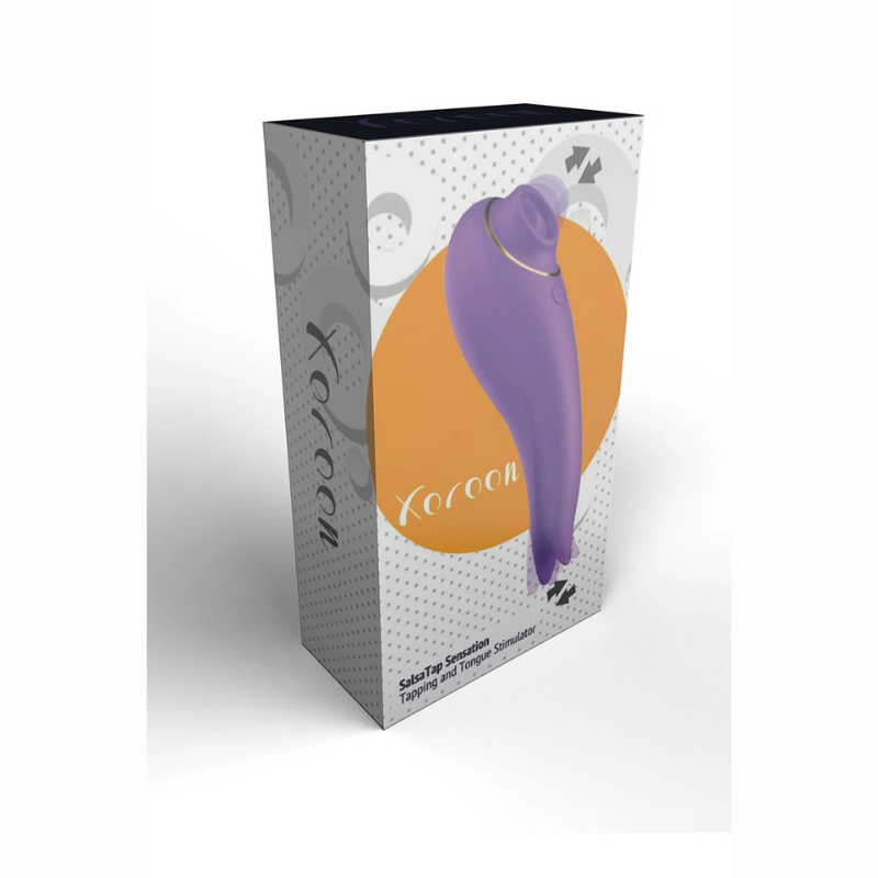 Xocoon SalsaTap Sensation silicone ABS 15 cm violet or