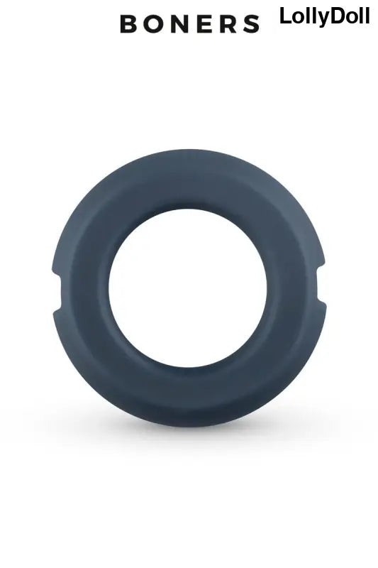 Anneau pénien en silicone et acier Boners pour des sensations intenses. Discret et confortable, disponible chez LollyDoll