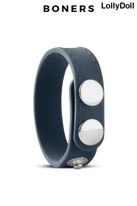 Cockring double en silicone pour une stimulation intense. Ball strap classic pour une tenue disponible chez LollyDoll