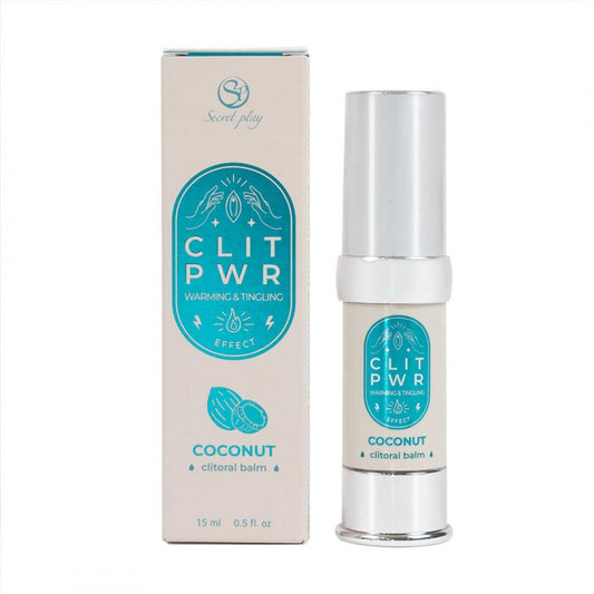 Découvrez le baume pour clitoris Clit PWR à la noix de coco, stimulateur clitorien 15ml disponible chez LollyDoll