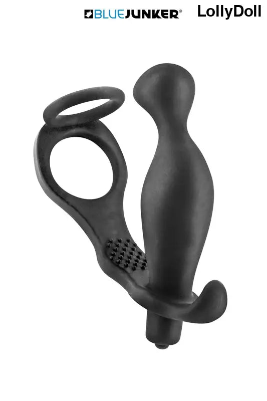 Cockring et stimulateur de prostate vibrant pour des sensations intenses. Masseur prostate et disponible chez LollyDoll