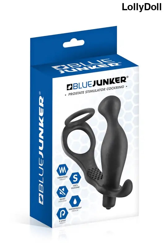 Cockring et stimulateur de prostate vibrant pour des sensations intenses. Stimulateur prostatique disponible chez LollyDoll