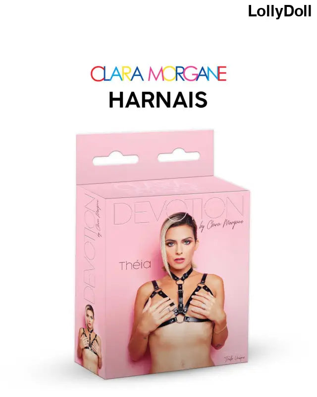 Harnais Théia Clara Morgane en noir, un accessoire captivant de la catégorie Harnais & Strap. Conçu avec élégance et audace, ce harnais saura mettre en valeur votre allure avec style. Parfait pour ajouter une touche de sensualité à vos tenues.  Chez LollyDoll au meilleur prix